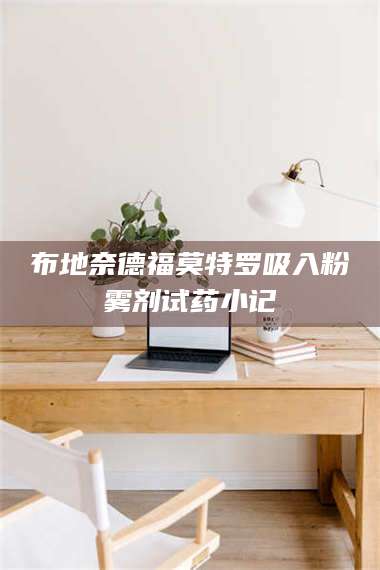 甘肃布地奈德福莫特罗吸入粉雾剂试药小记 第1张